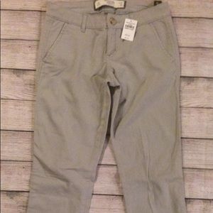 Abercrombie women's pants size 0 short NWT